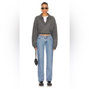 Abrand 99 Low Rise Straight Jeans in Katie Organic
